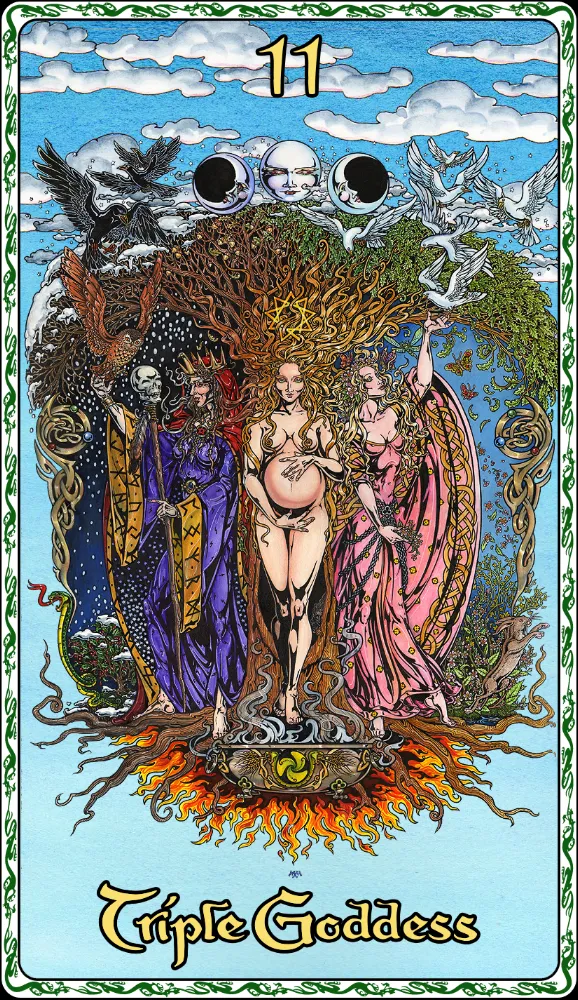 Oracle of the Ancient Celts: The Dalriada - Celtic Wisdom Cards