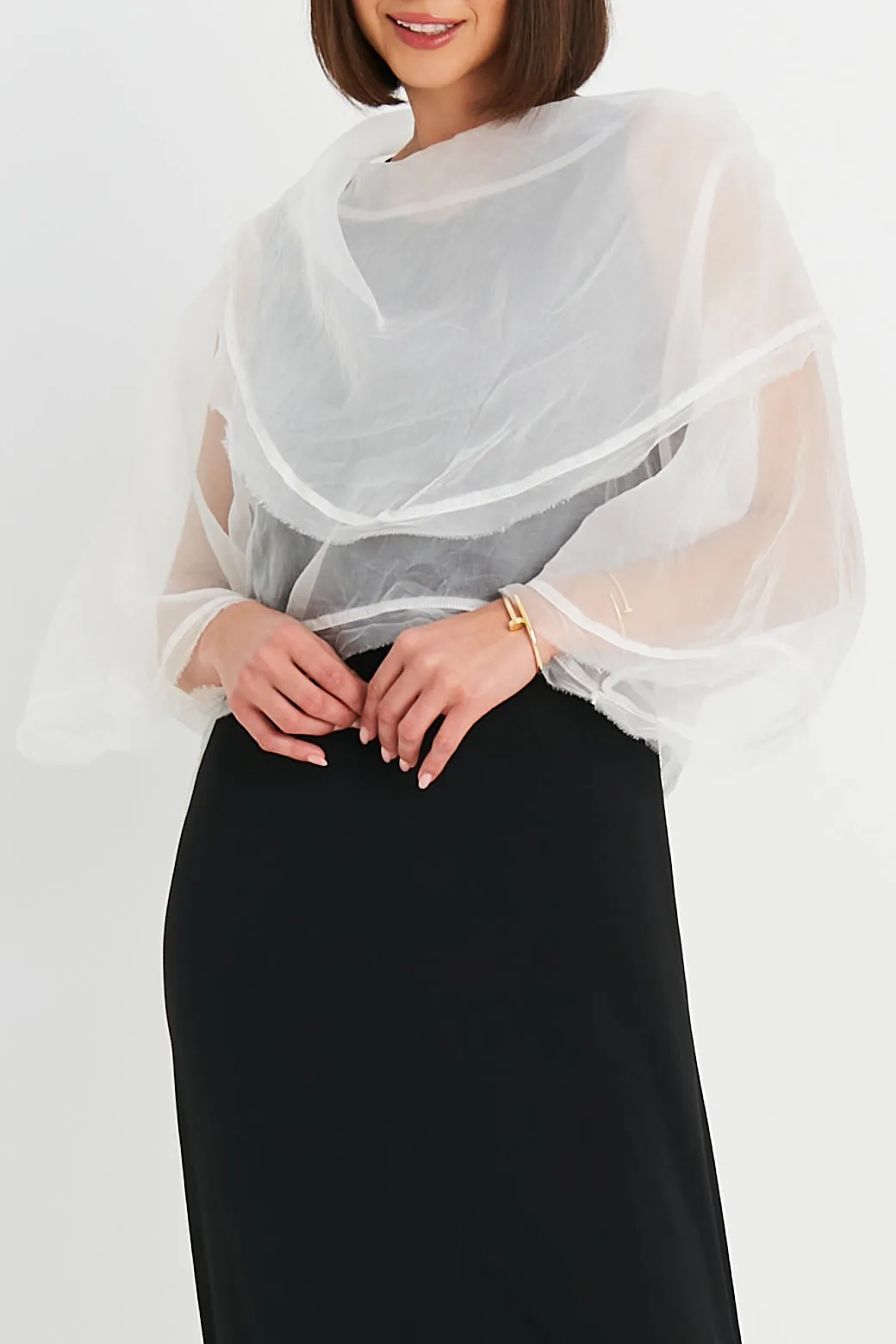 Organza Jackie O Top