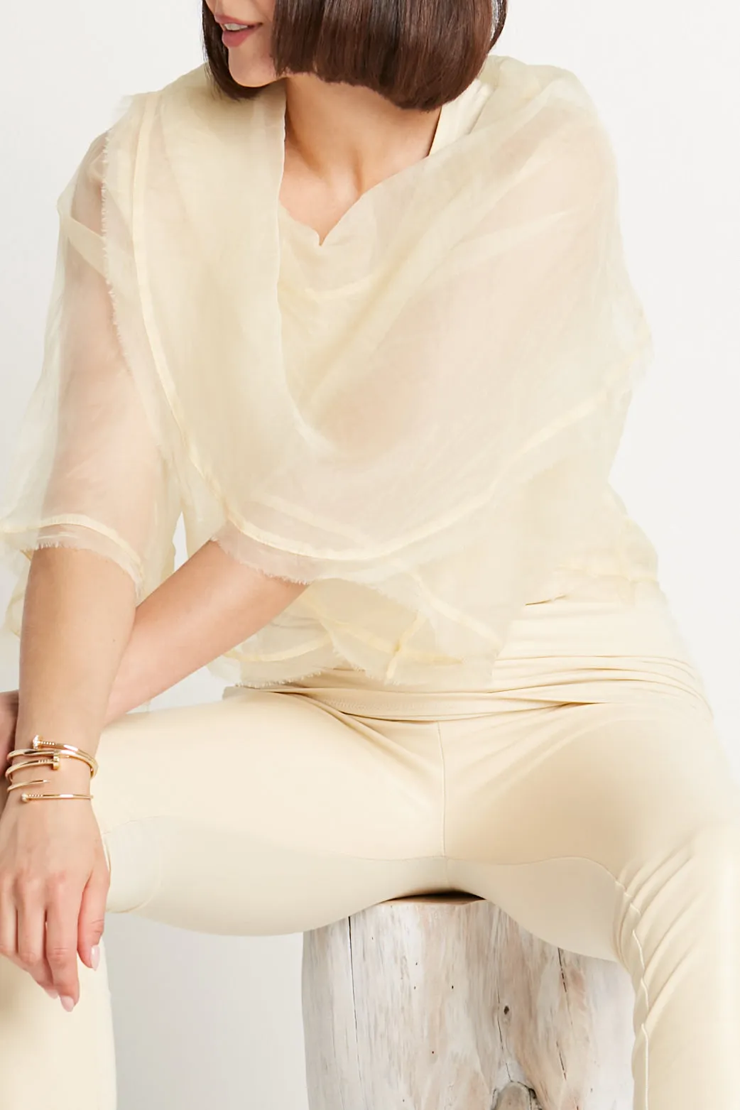 Organza Jackie O Top