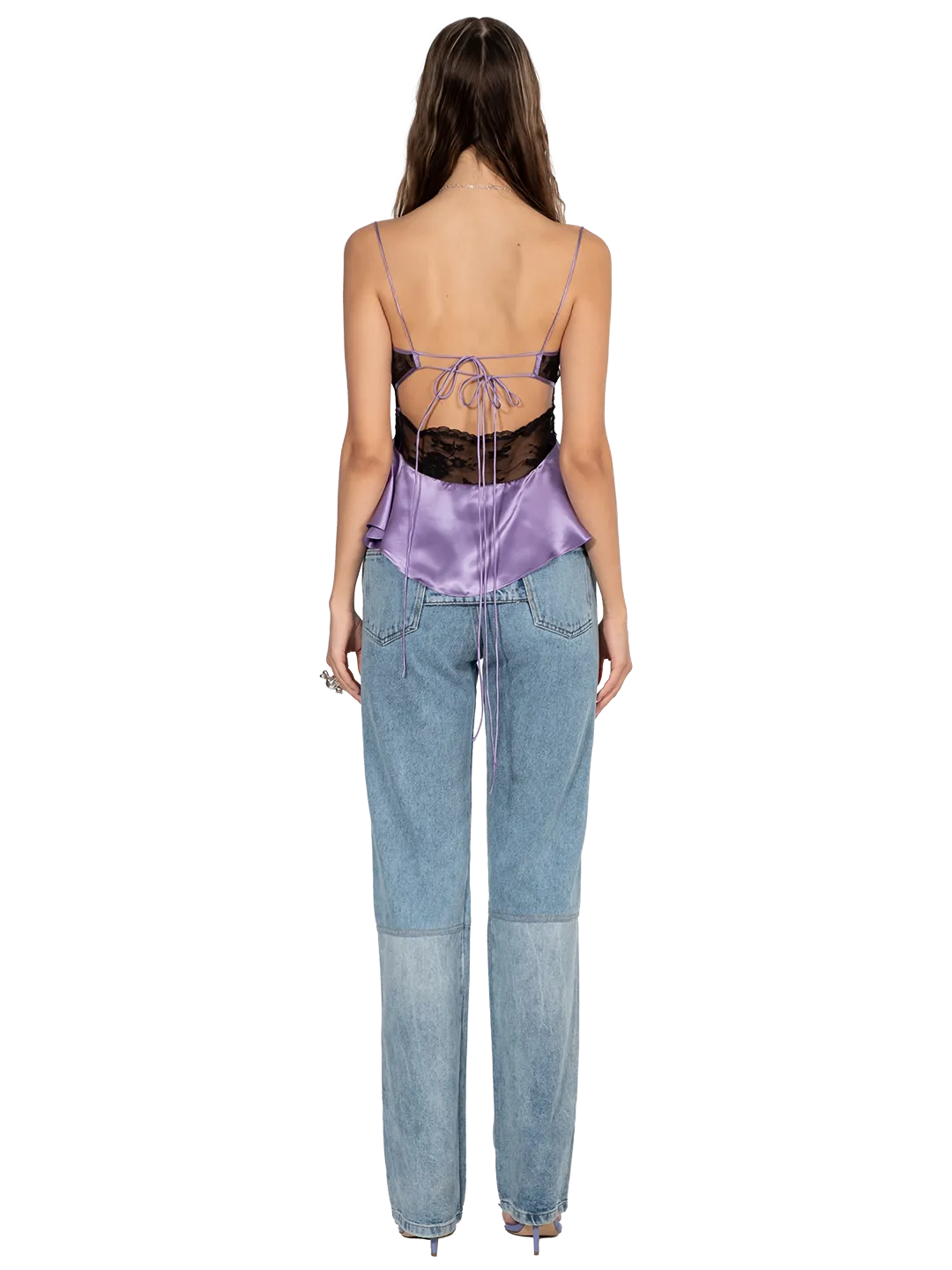 Panelled Camisole Top