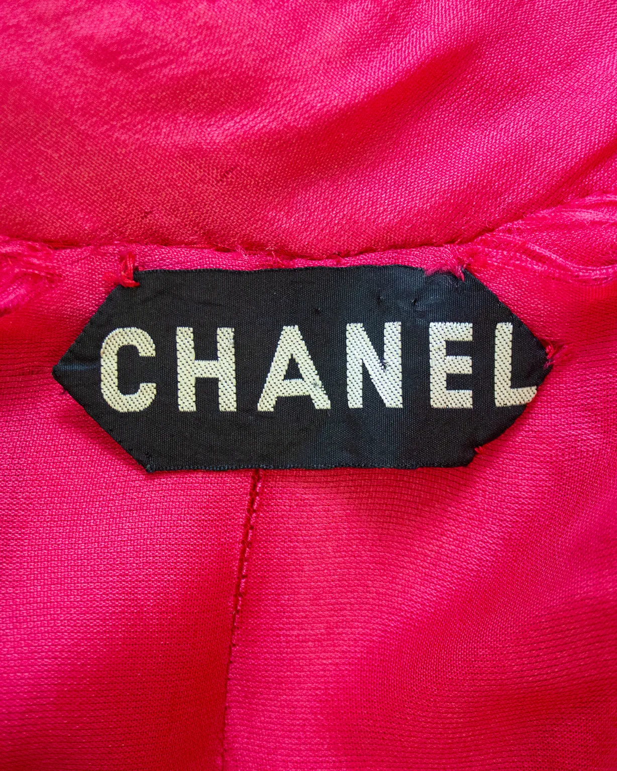 Pink Bouclé Haute Couture Coat/Dress