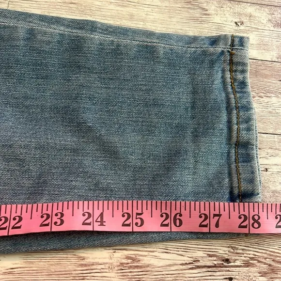 Pinkblush Light Wash Distressed Full Panel Skinny Maternity Jeans