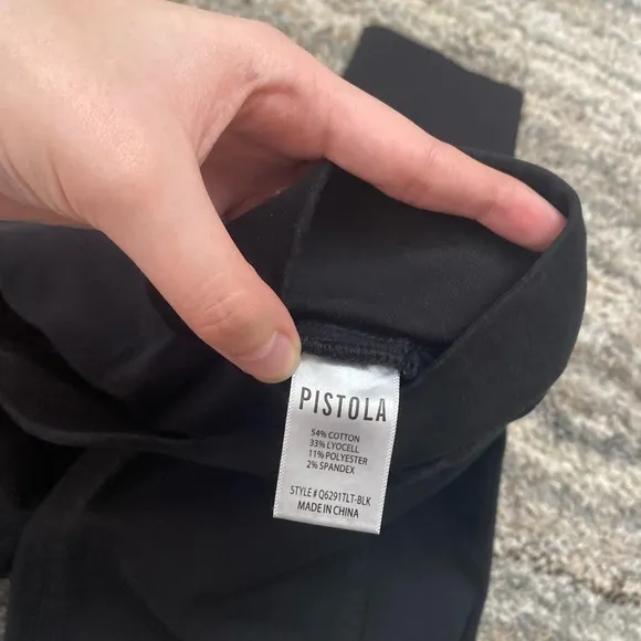 Pistola Pull On Black Skinny Jeans Sz M | Pistola Skinny Jeans | Pistola Pants