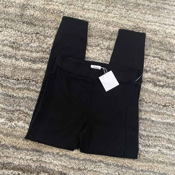 Pistola Pull On Black Skinny Jeans Sz M | Pistola Skinny Jeans | Pistola Pants