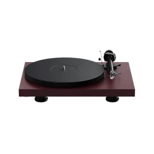 Pro-Ject Debut Evo 2 Turntable, Satin Wine Red