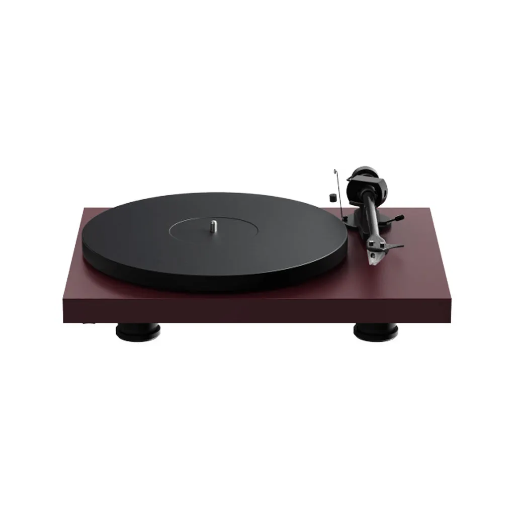 Pro-Ject Debut Evo 2 Turntable, Satin Wine Red