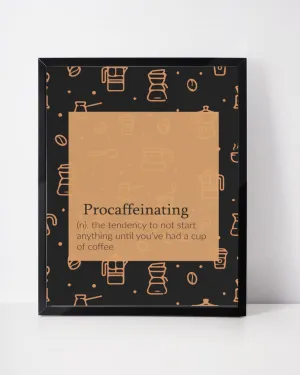 Procaffeinating poster