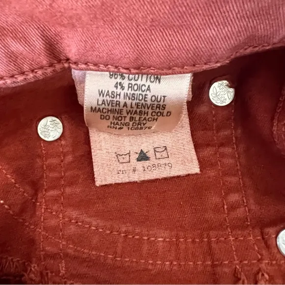 Rag &amp; Bone Legging Skinny Jeans in Rust | 29