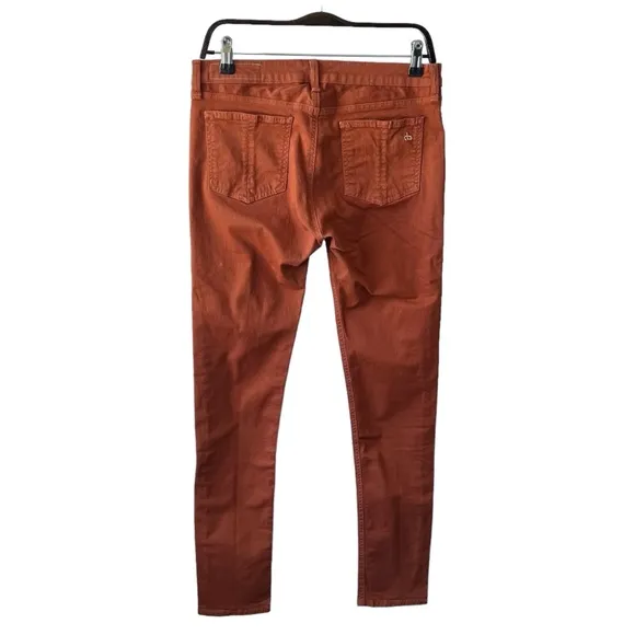Rag &amp; Bone Legging Skinny Jeans in Rust | 29
