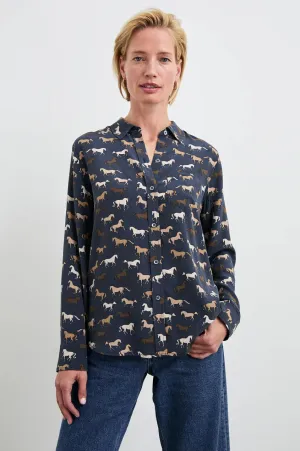 Rails - Kate Shirt in Horses