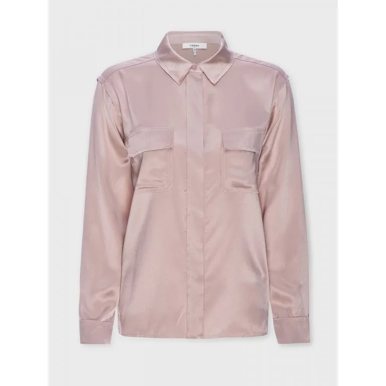 RAW EDGE DOUBLE POCKET SHIRT