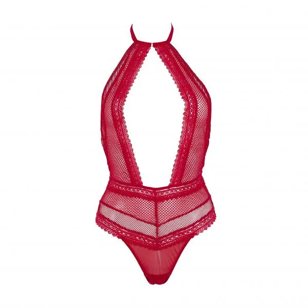 Red - Aarla Bodysuit - Size