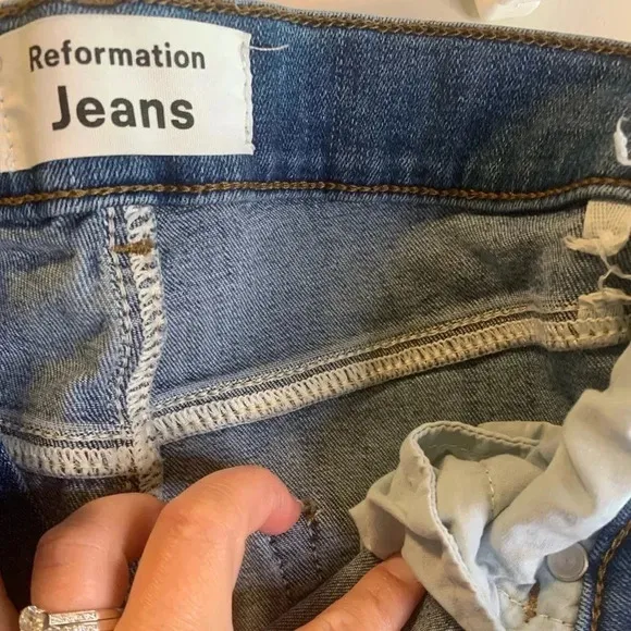 Reformation Jeans Size 25