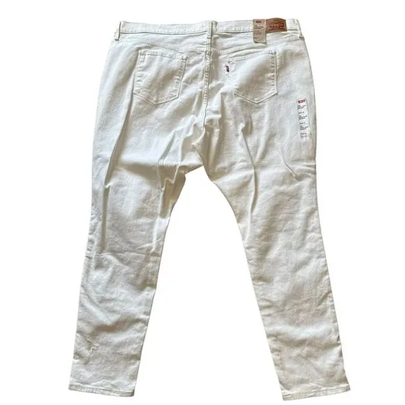 Revolve Levi’s Levis 721 HIGH RISE SKINNY JEANS in Soft Clean White