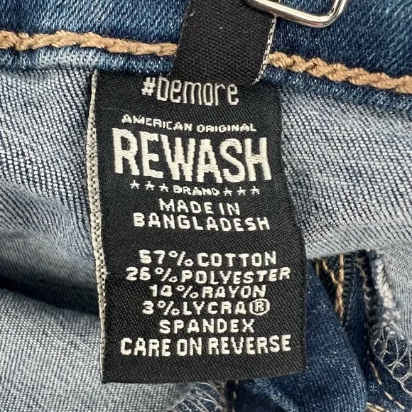 Rewash Mid Rise Distressed Skinny Jeans Size 3 (26) Women’s