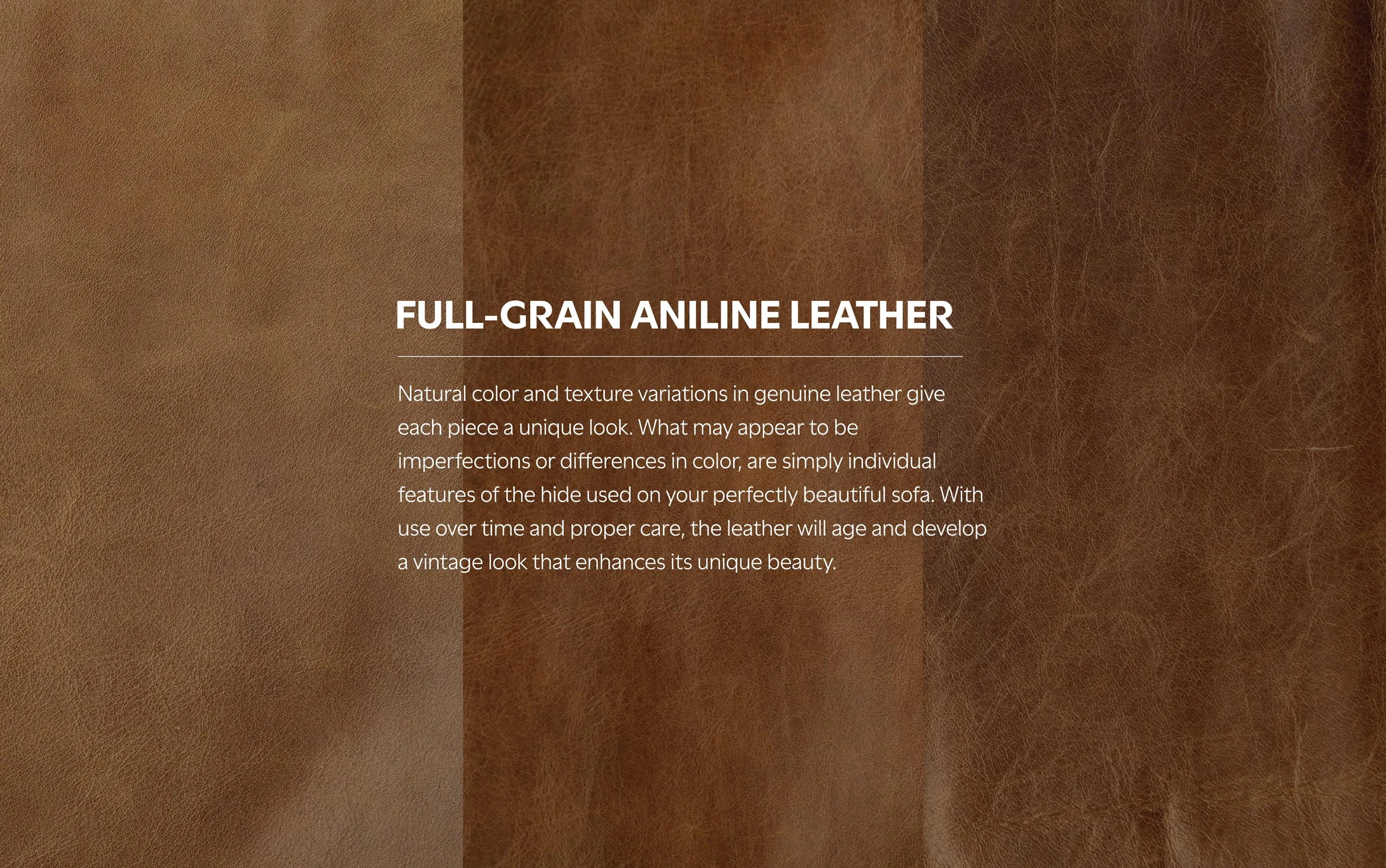 Rex Right Sectional and Ottoman in Genuine Leather