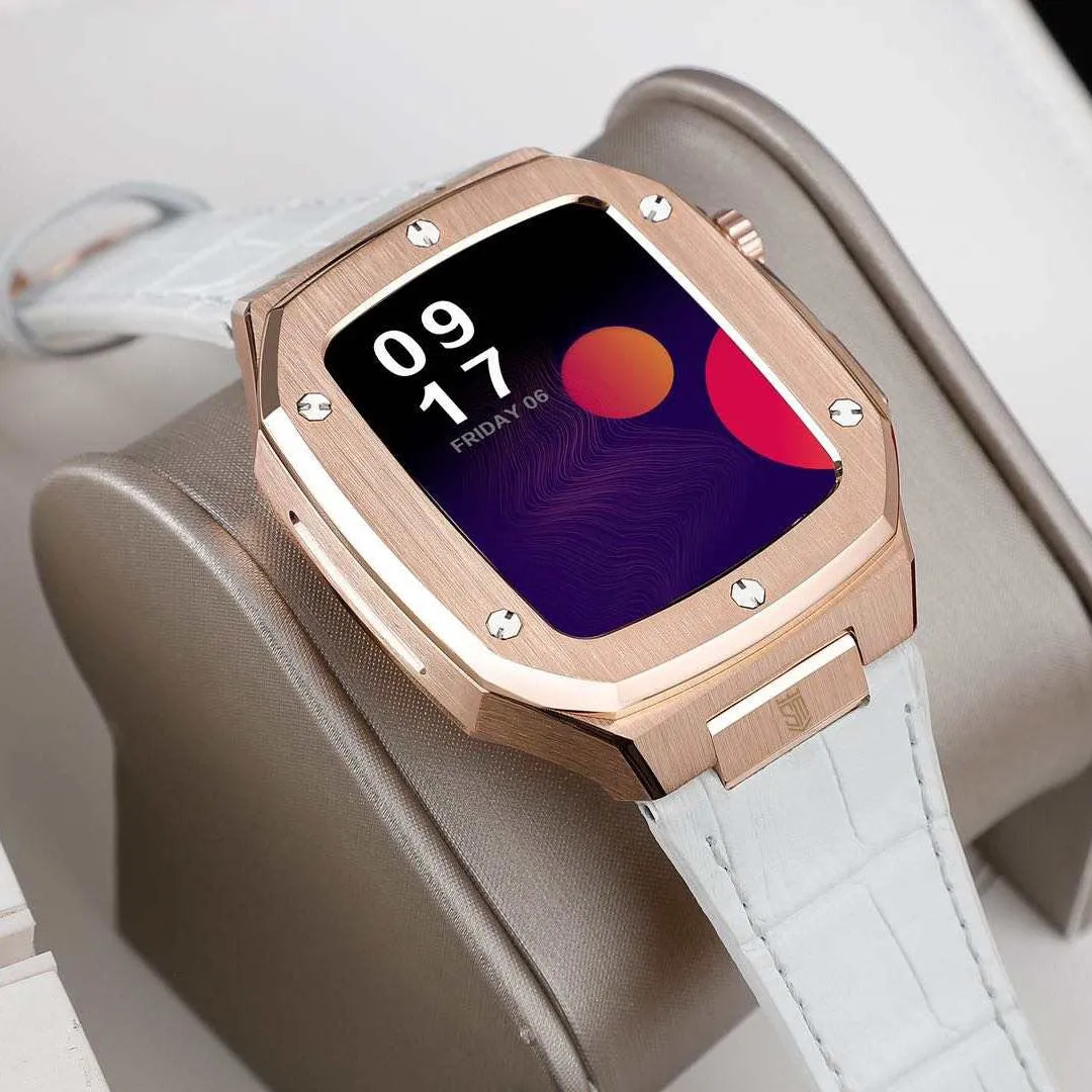 Rhythm of Rose - The Alligator Leather Strap