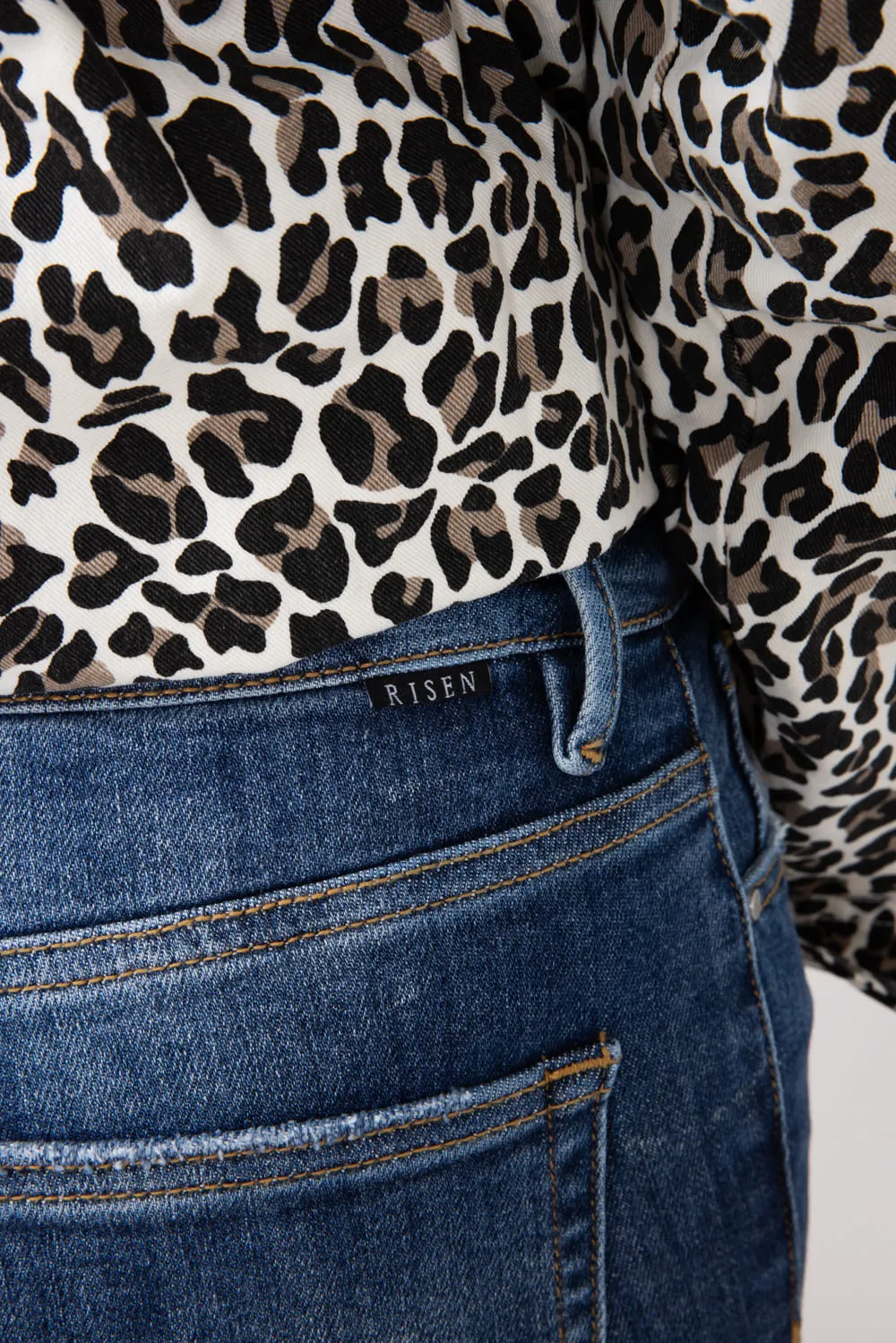 Risen High-Rise Skinny Jeans for Women | RDP5569-MD