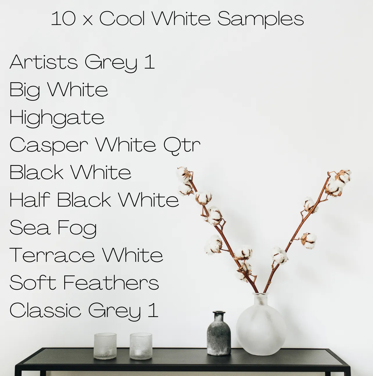 Sampler Pack - Cool White 2