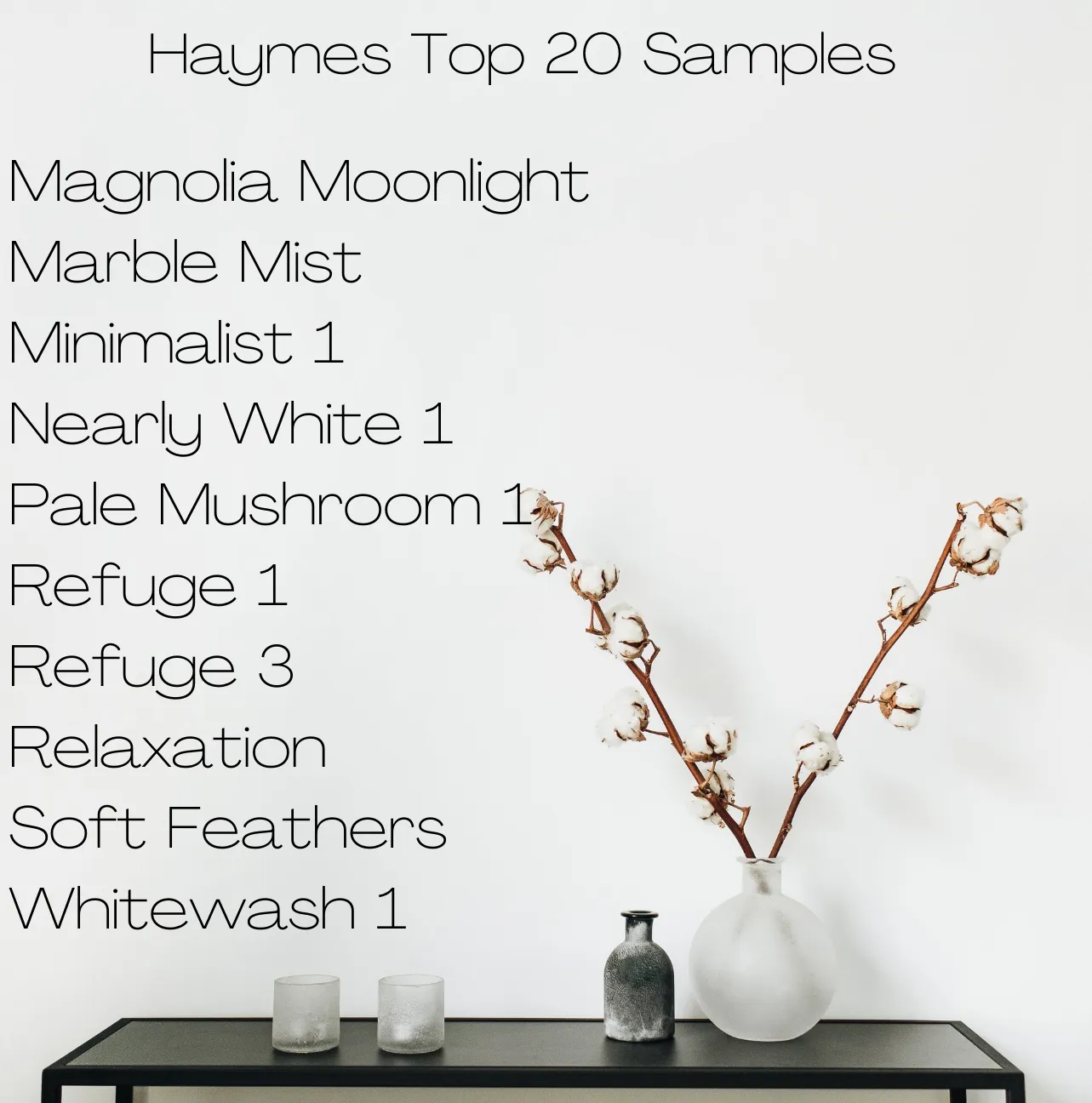 Sampler Pack - Haymes Top 20 Whites