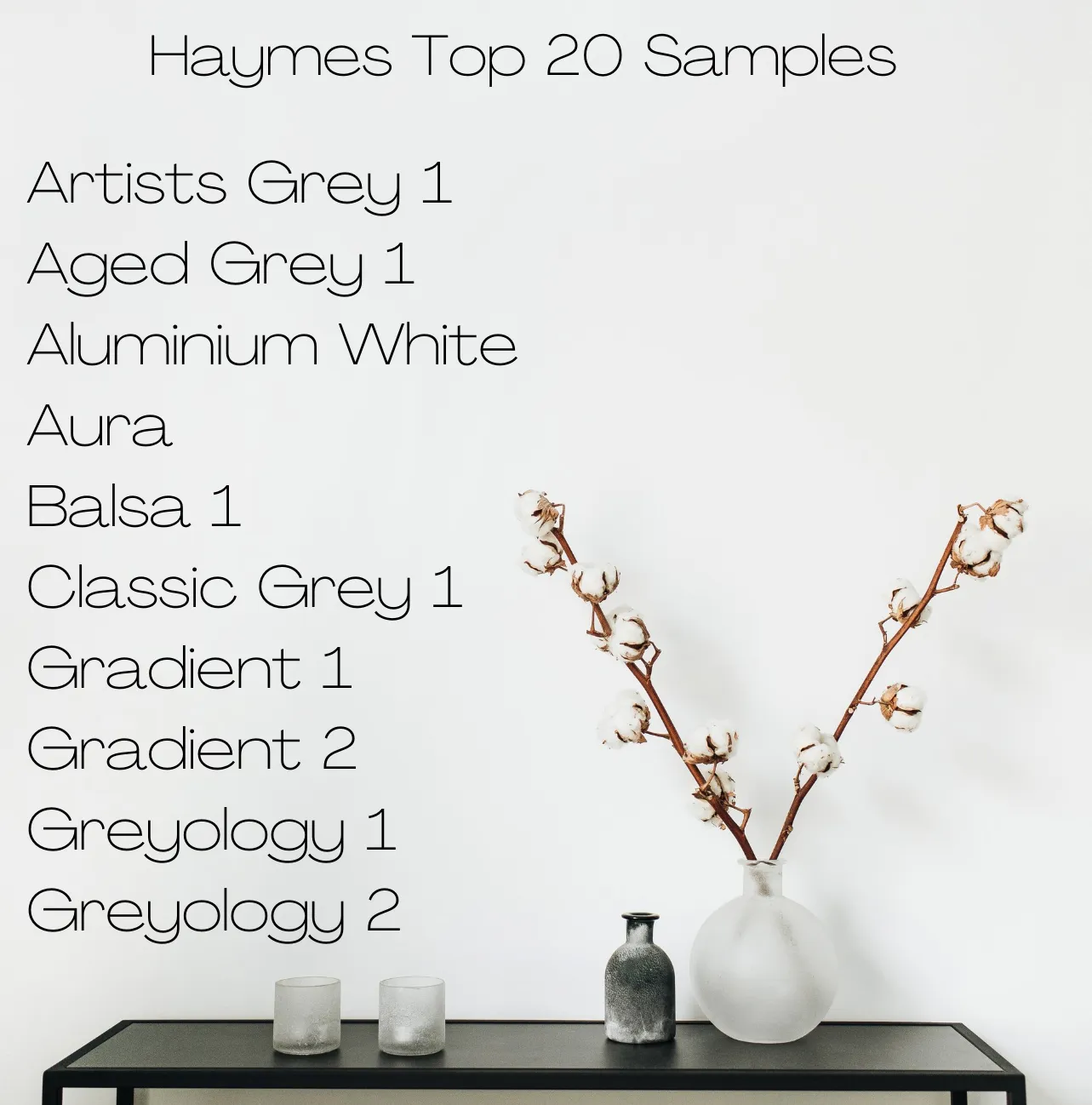 Sampler Pack - Haymes Top 20 Whites