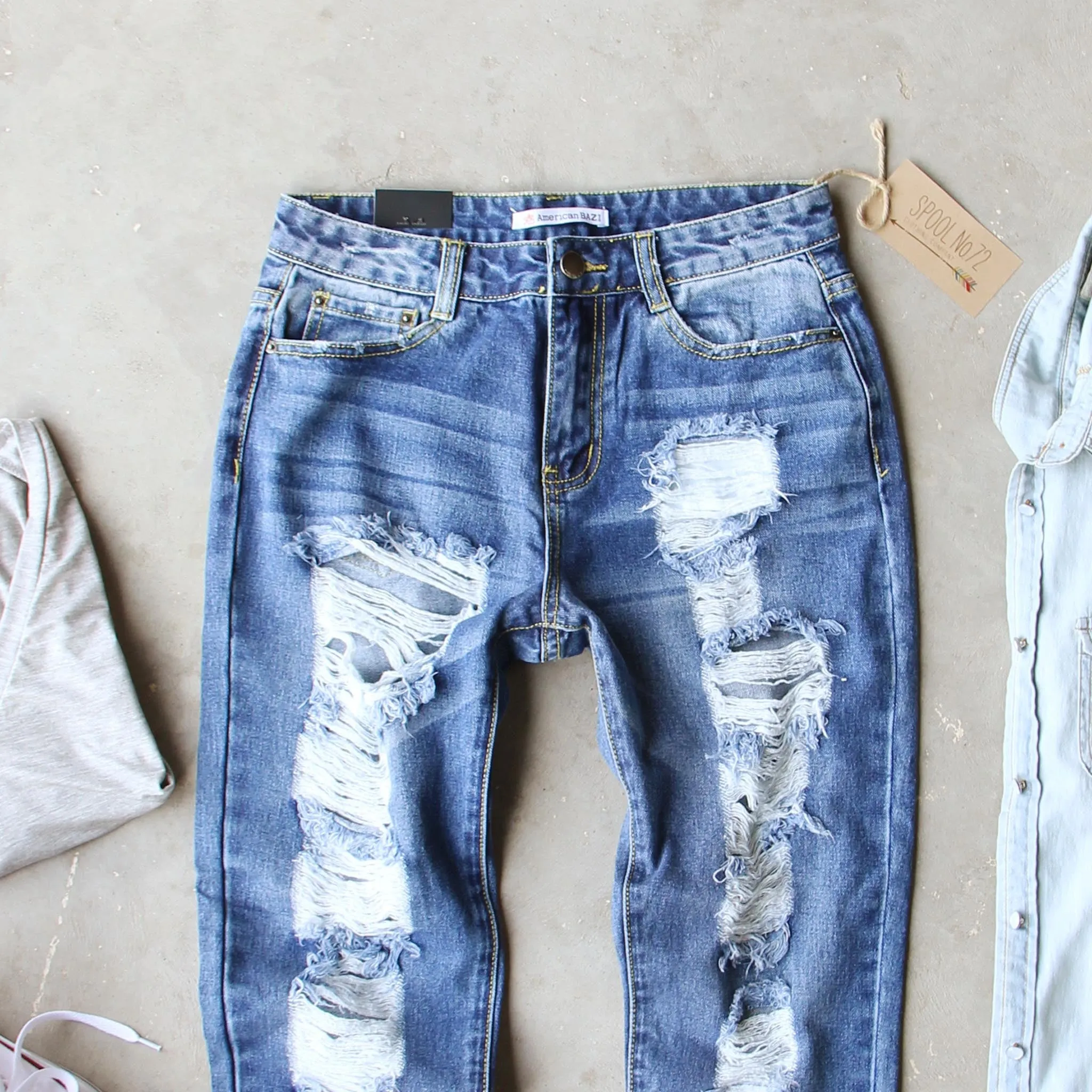 Sandstone Boyfriend Jean