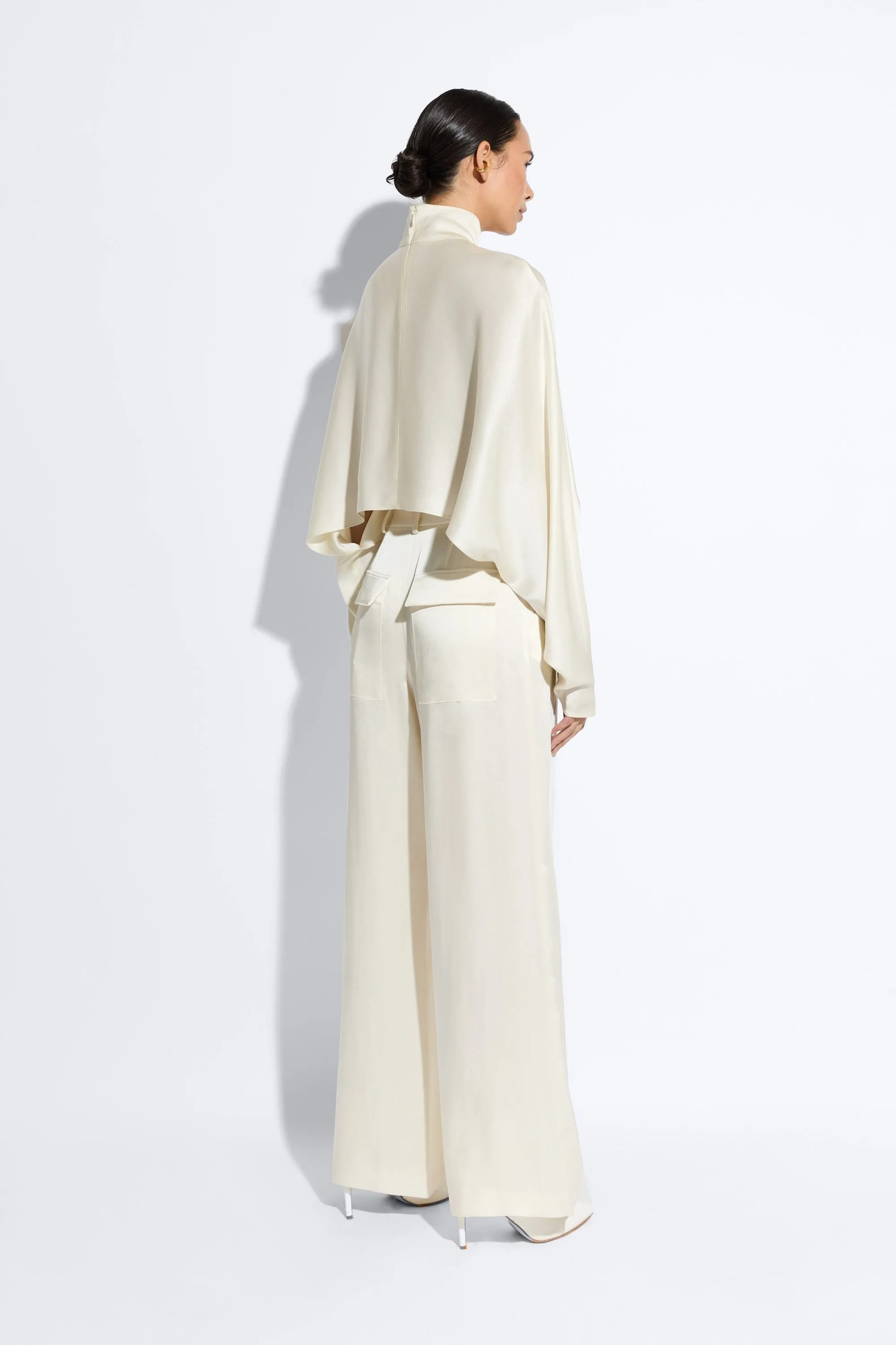 Satin Caftan Top