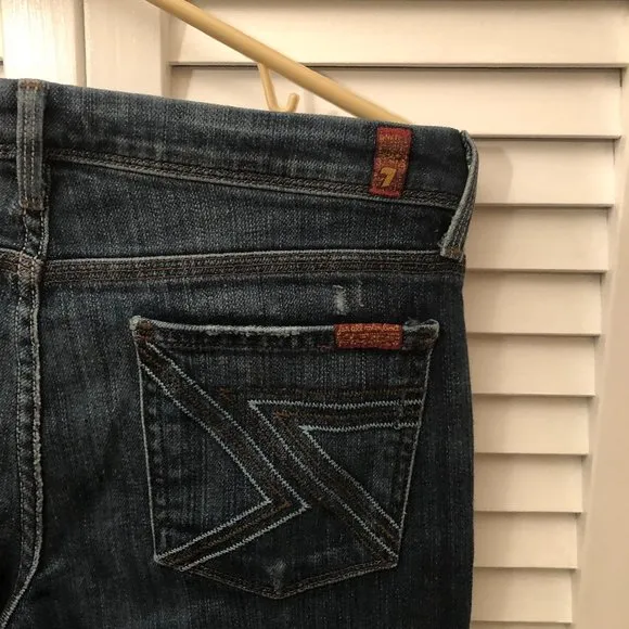 Seven 7 for all mankind Flynt Jeans, lightly distr