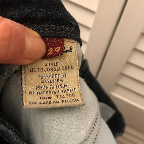 Seven 7 for all mankind Flynt Jeans, lightly distr