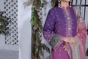 Shahkar Khadda by VS textile 3 piece unstitch D-03