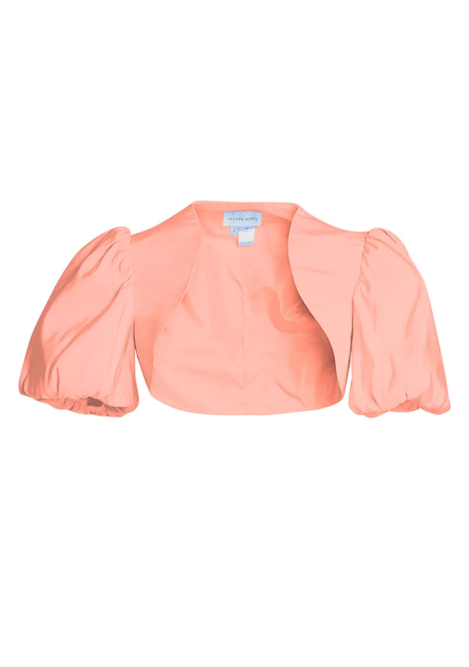 Silk Faille Bolero