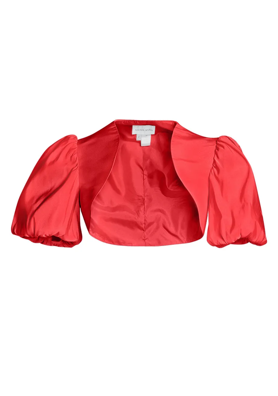 Silk Faille Bolero