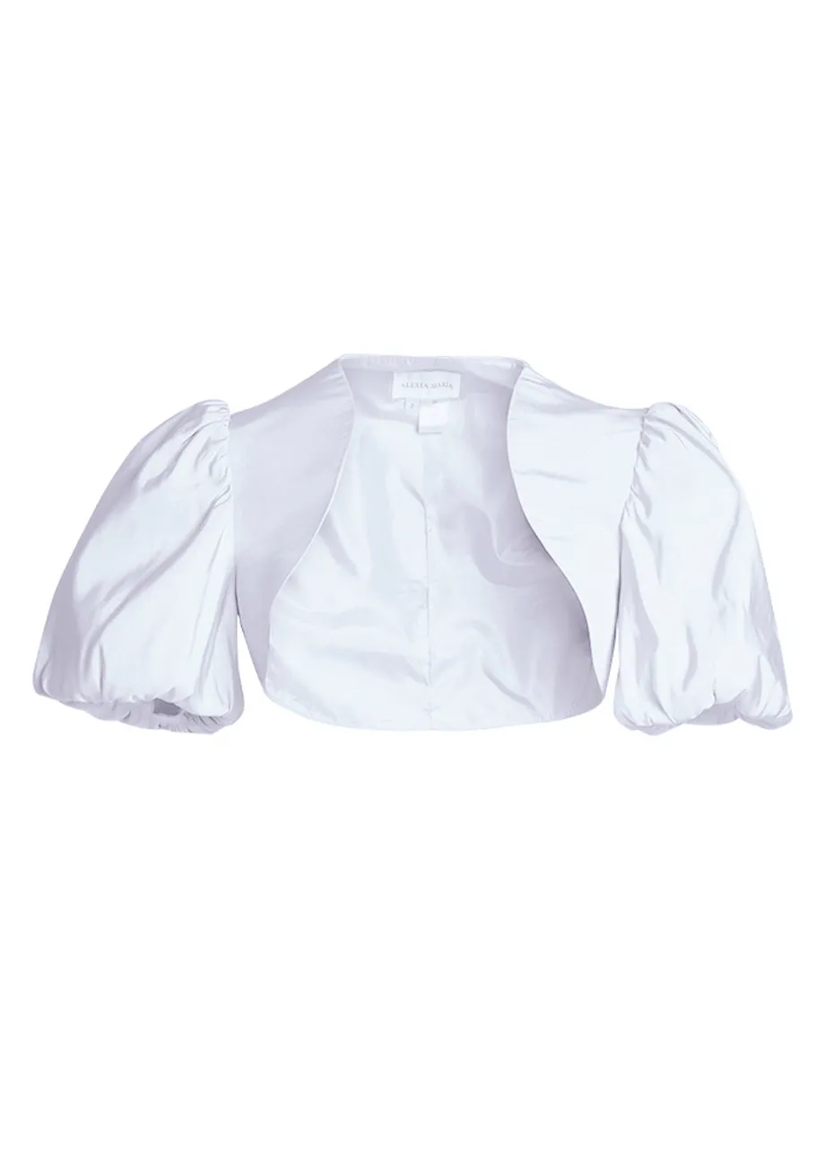 Silk Faille Bolero