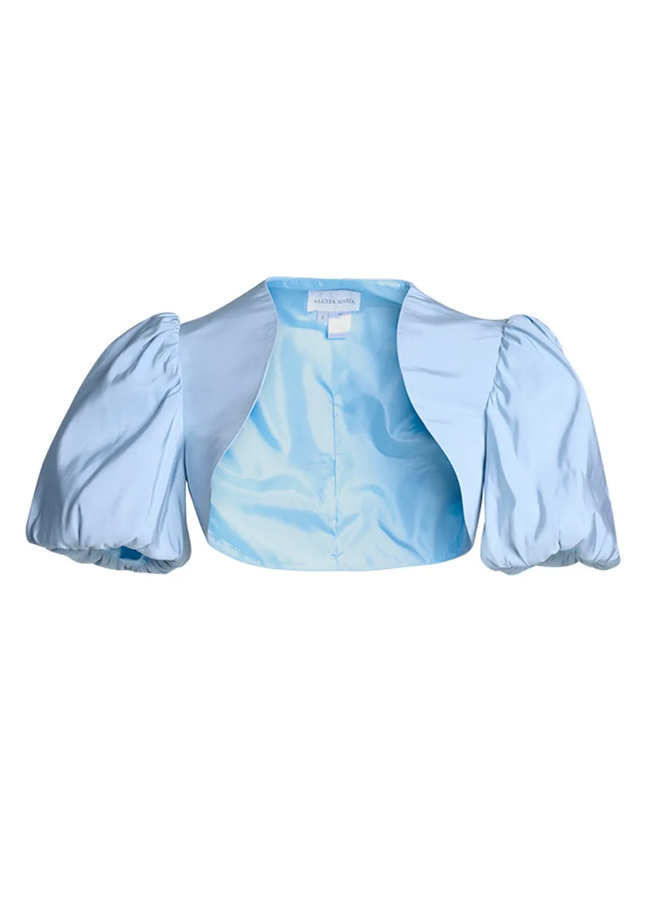 Silk Faille Bolero