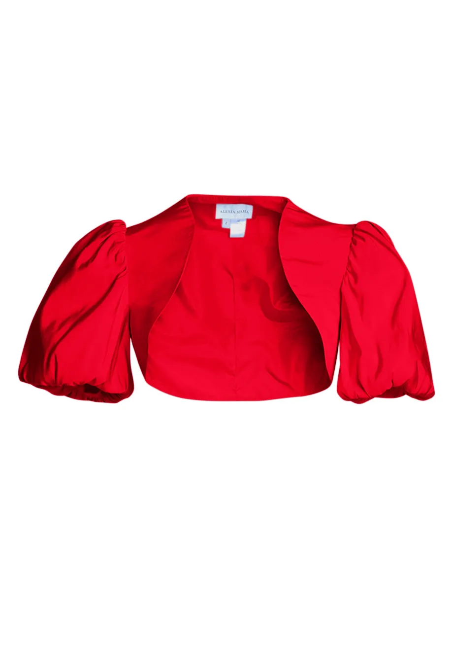 Silk Faille Bolero