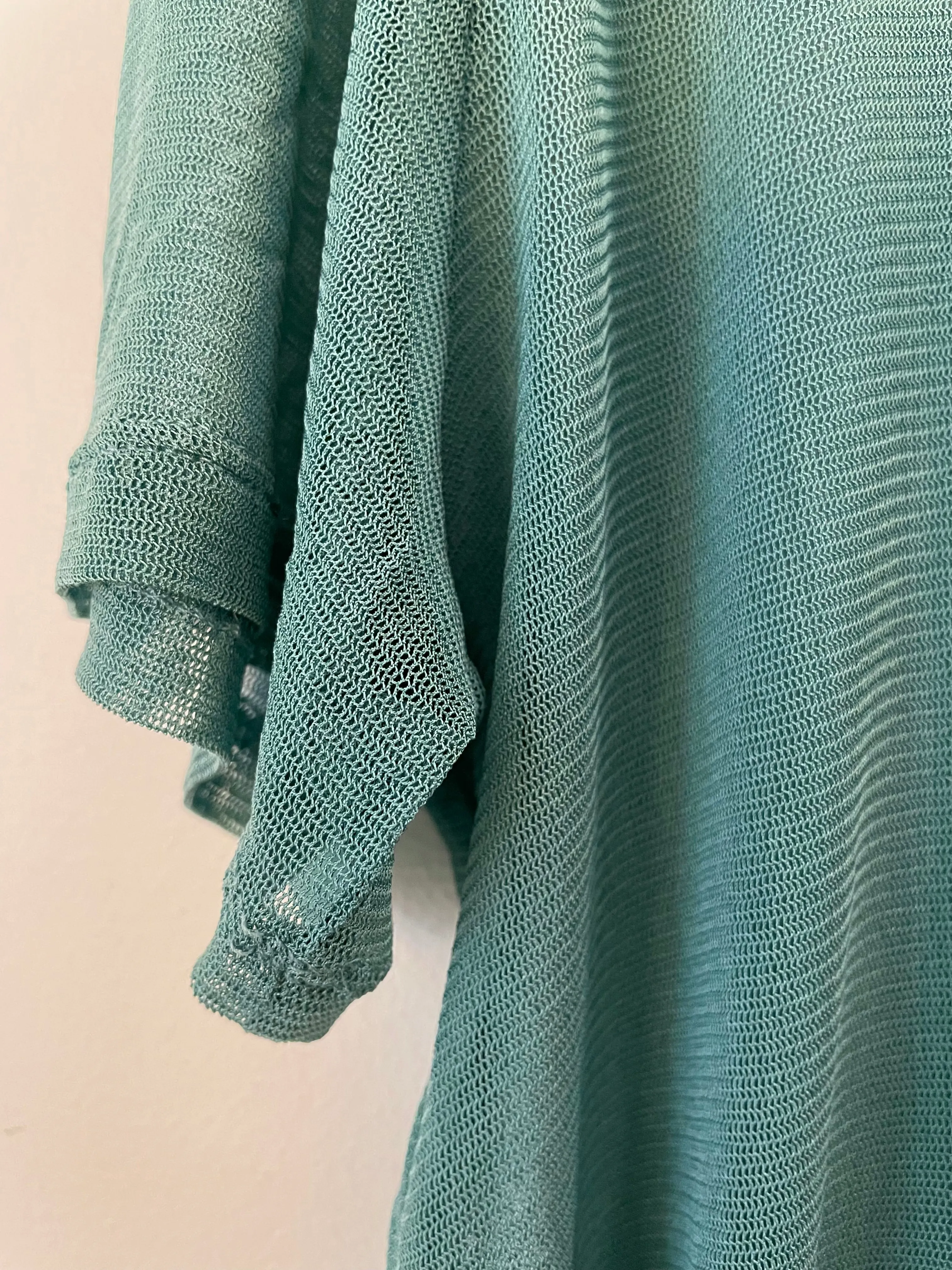 Silk Tulle Boyfriend Top Surf