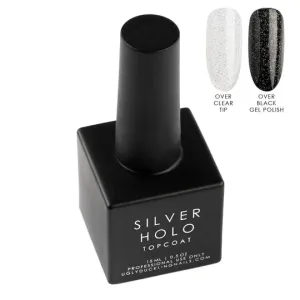 Silver Holo - No Wipe Topcoat