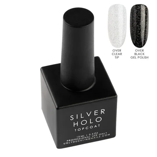 Silver Holo - No Wipe Topcoat
