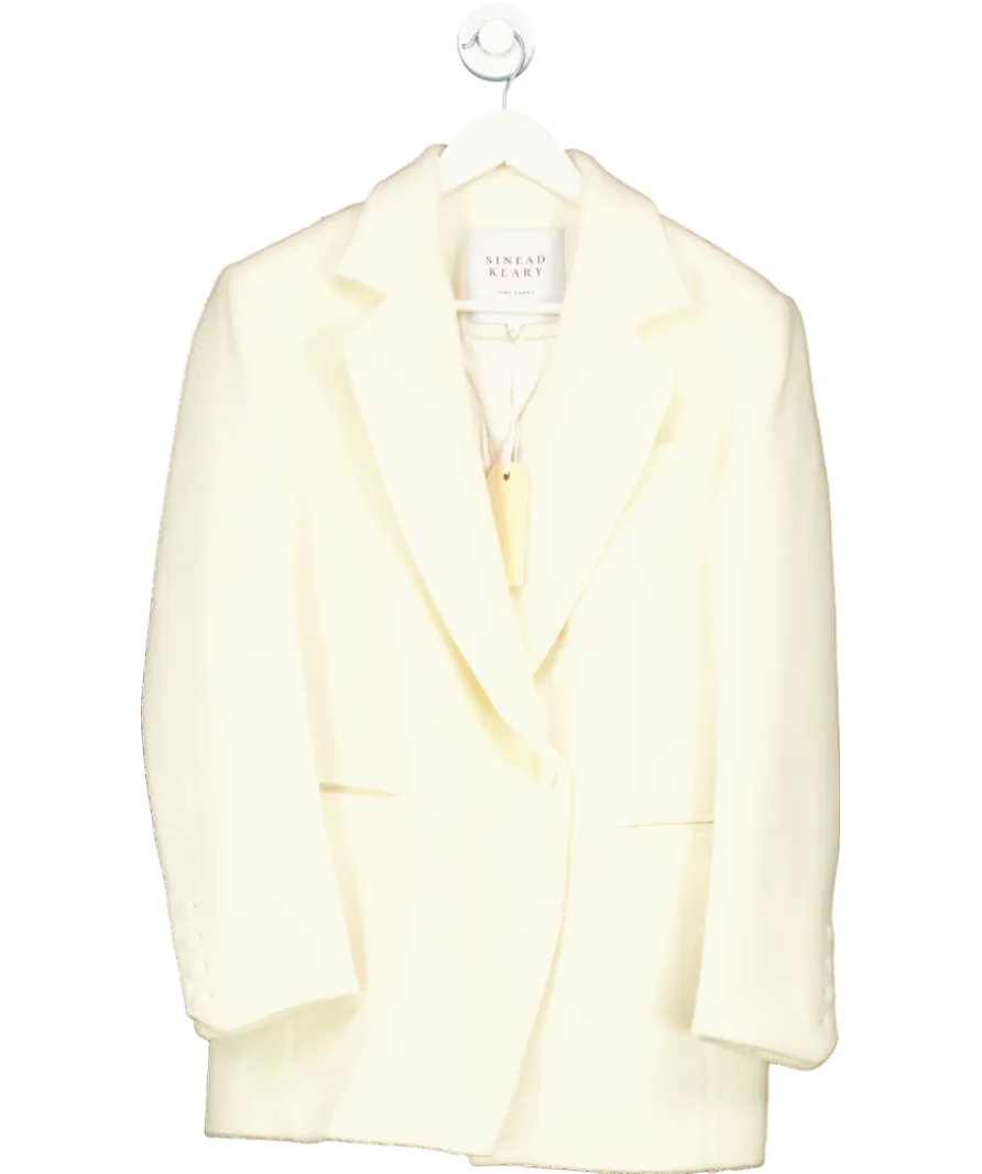 Sinead Keary Cream Hannah Brushed Jacket UK 6