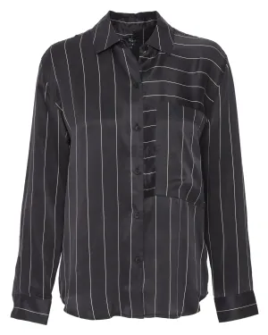 Spencer Shirt in Ink Stripe