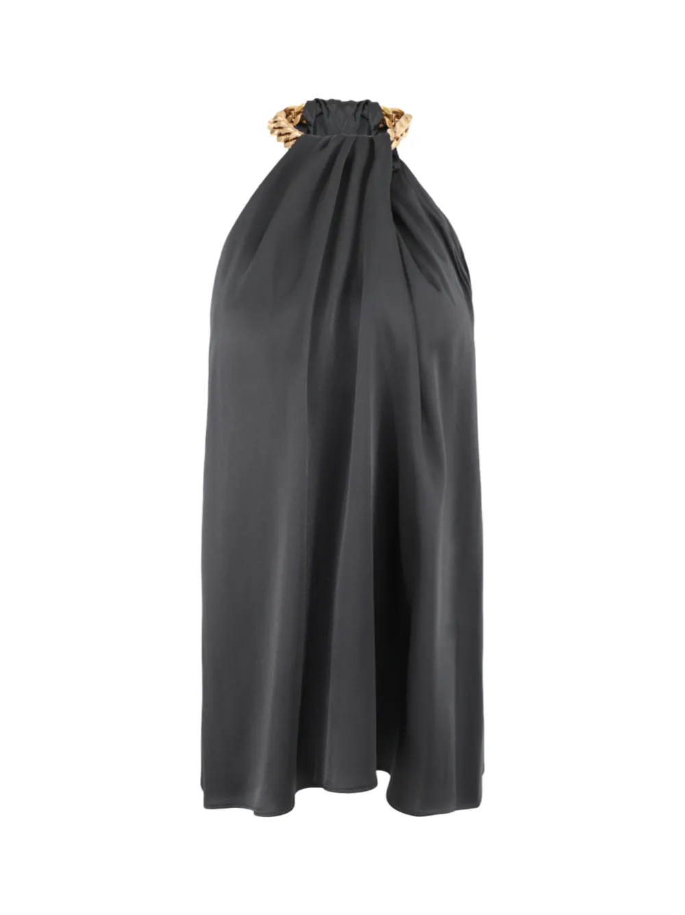 Stella McCartney Chain Halterneck Top in Black