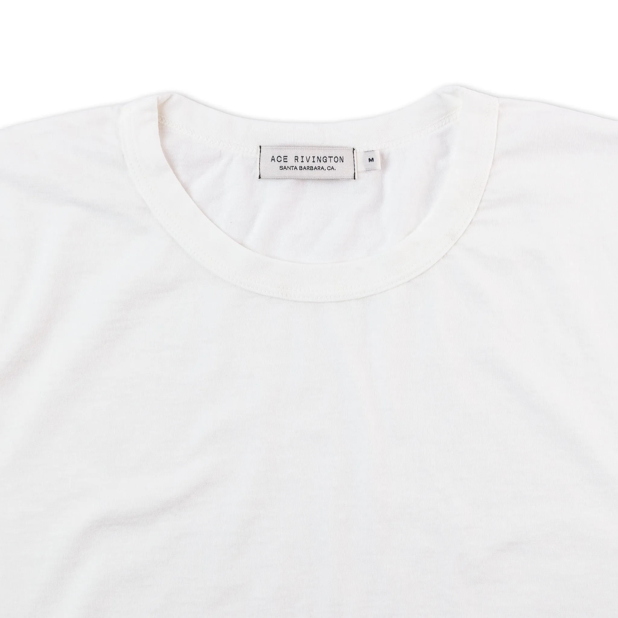 Super Soft "Supima" Cotton Tee - Chalk