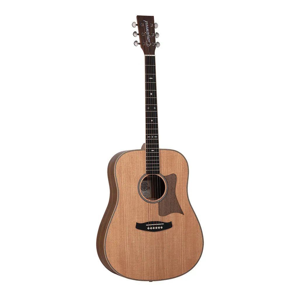 Tanglewood TRU5-HR Reunion Pro Solid Australian Red Cedar Top Dreadnought with Hawaiian Rain Wood Back and Sides