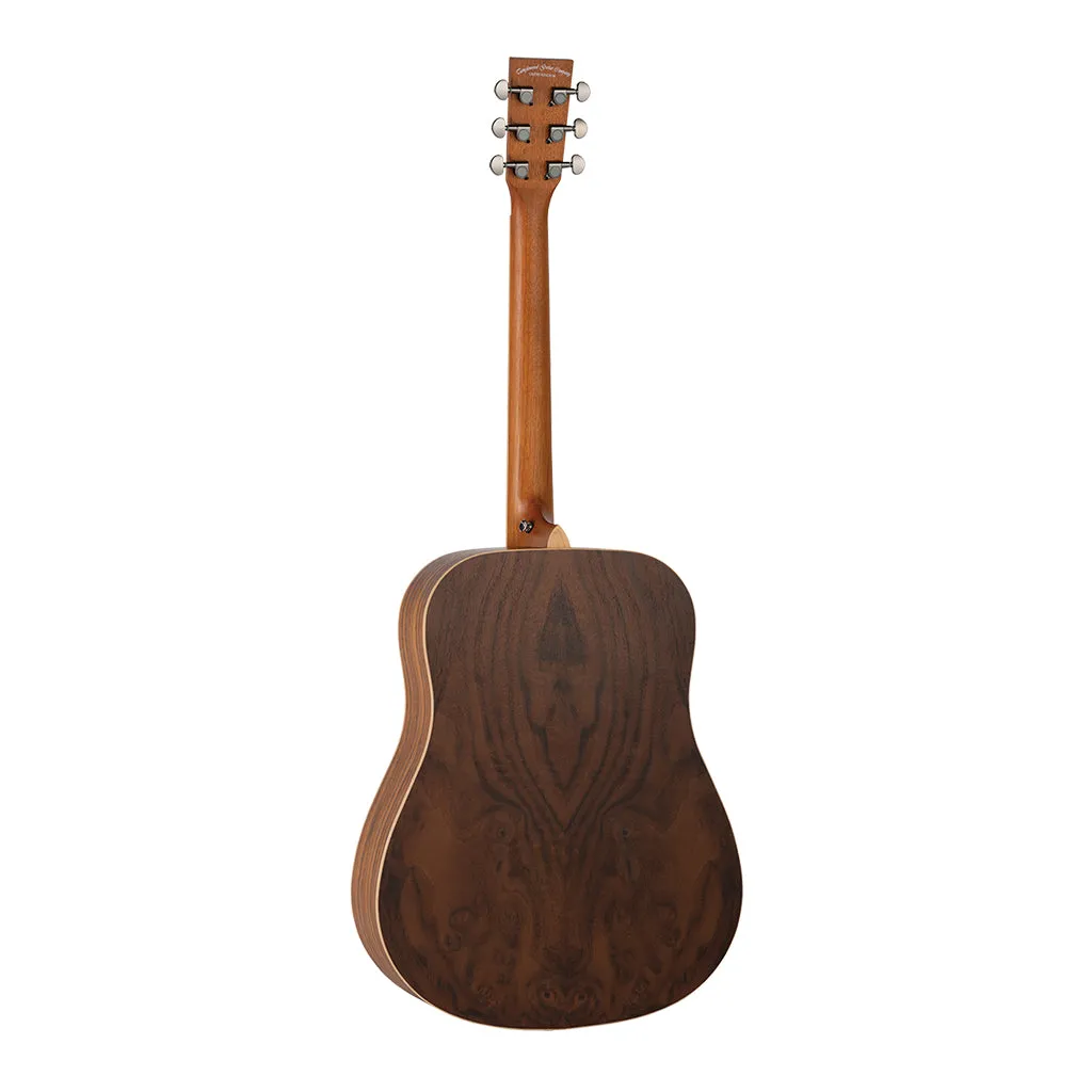 Tanglewood TRU5-HR Reunion Pro Solid Australian Red Cedar Top Dreadnought with Hawaiian Rain Wood Back and Sides