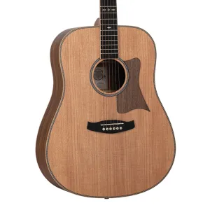 Tanglewood TRU5-HR Reunion Pro Solid Australian Red Cedar Top Dreadnought with Hawaiian Rain Wood Back and Sides