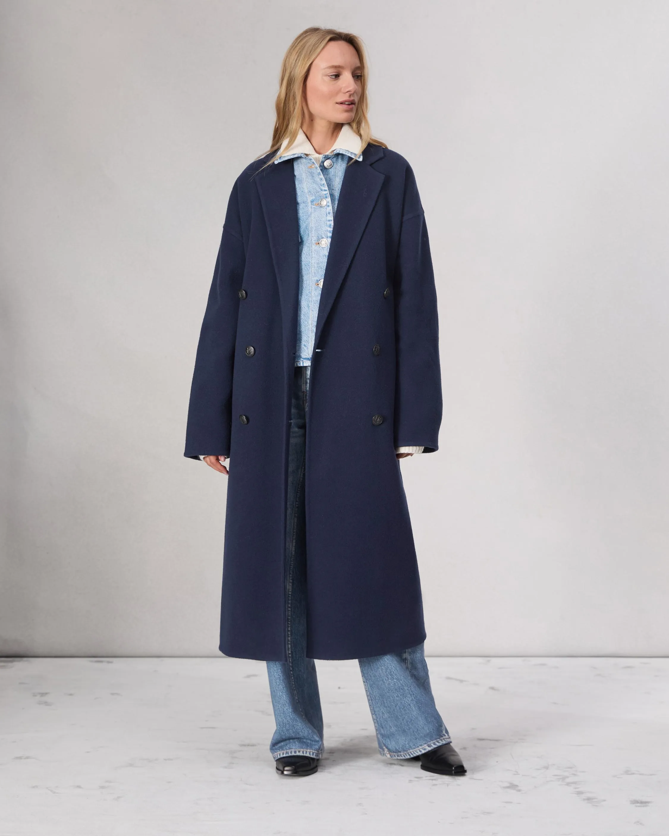 Thea Wool-Blend Coat