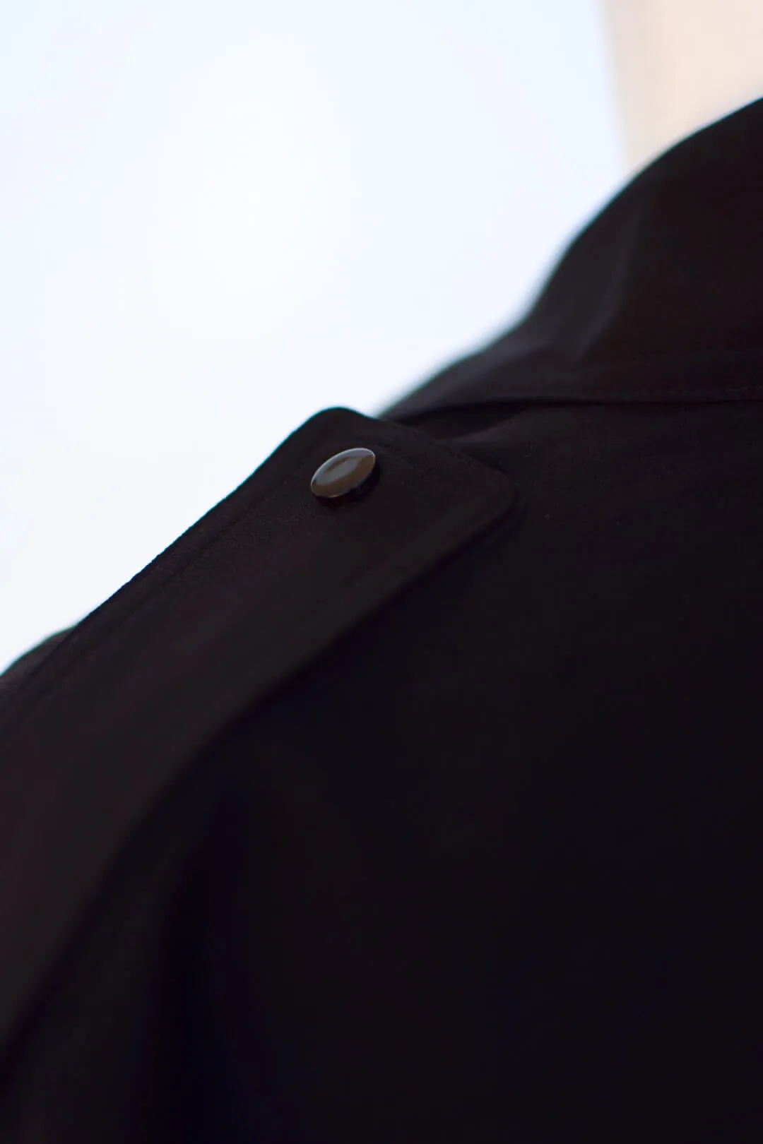 Tom Ford Black Snap Blouse