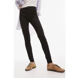 Topshop Jamie Women's Solid Black Skinny Jeans 26 NWT