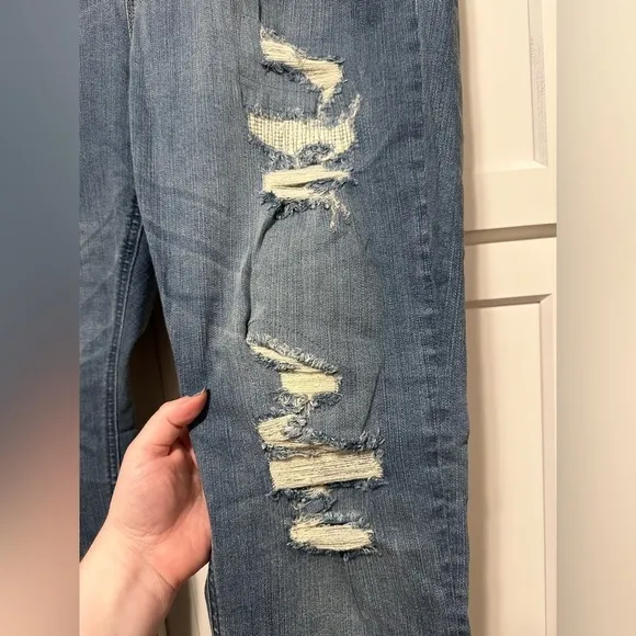 Torrid Bombshell Skinny Distressed Jeans