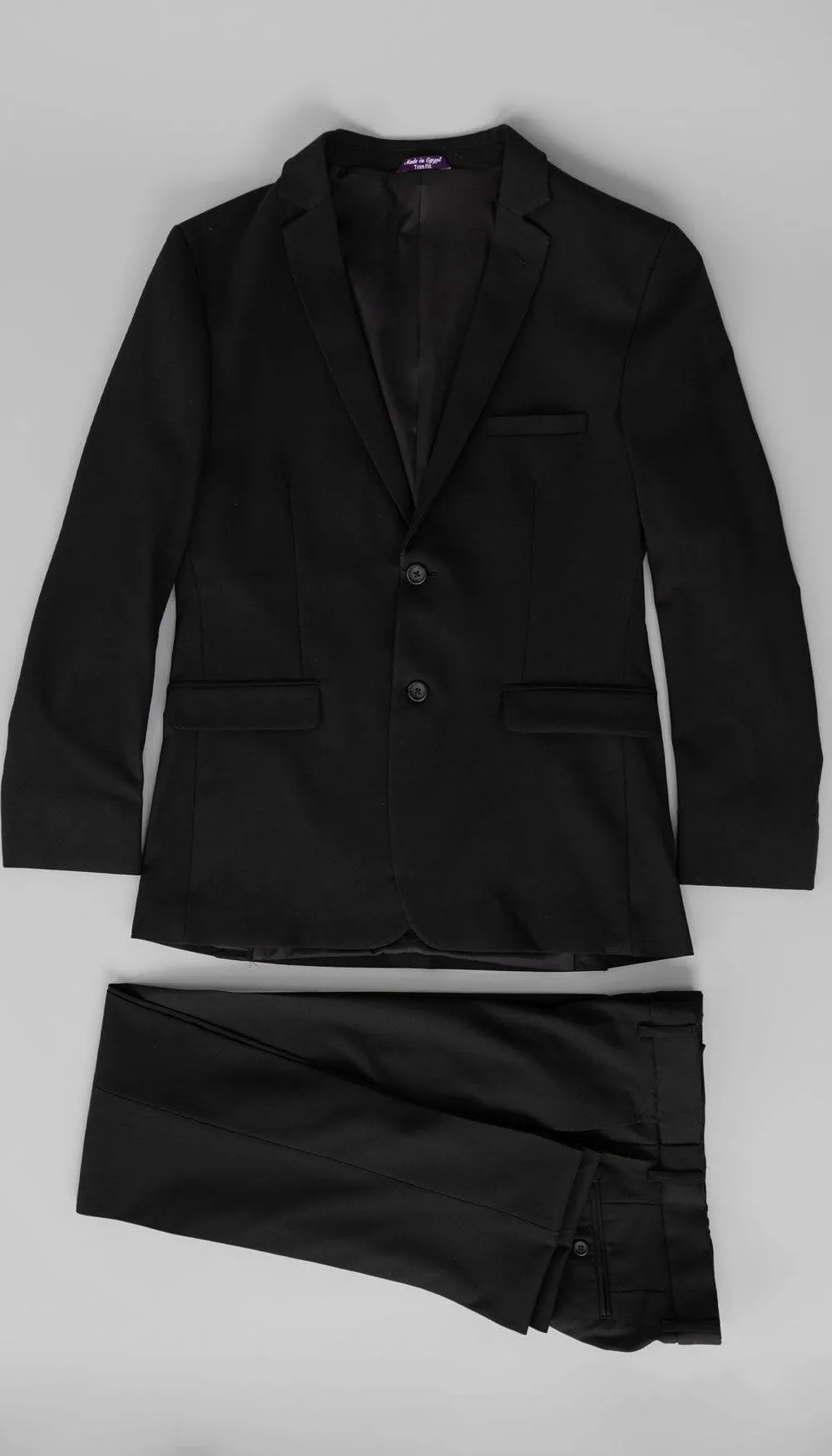 Trim Fit 2 Piece Suit Rust